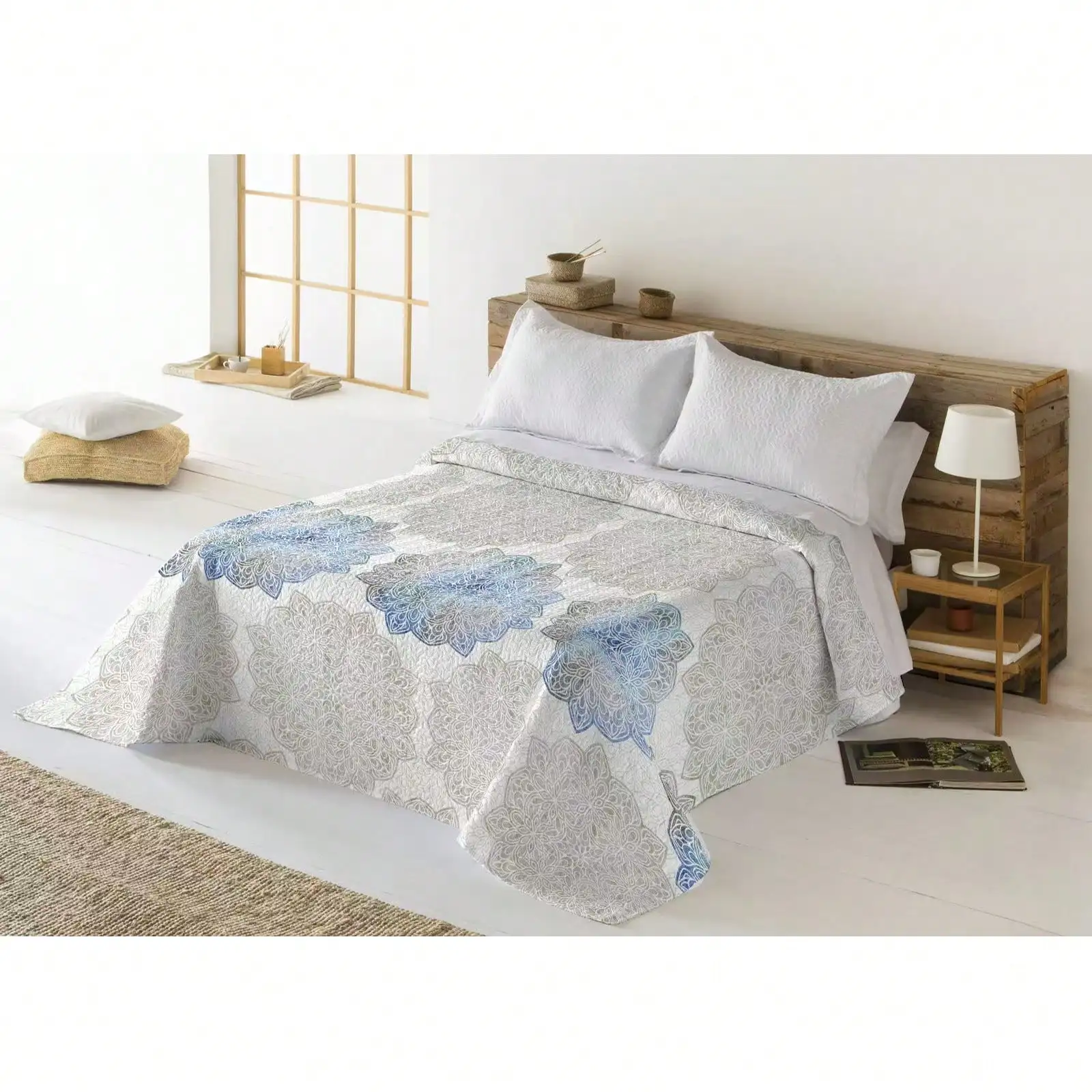Edredón de diseño moderno, cómodo y elegante, suave y versátil para todo el año, sin funda, apto para camas individuales y dobles, disponible en los tamaños 190 × 260 cm y × 260 cm.