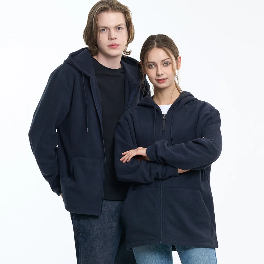 4 kinds of para men's and women's casual rear-less basic-duty Hood House-up jacket