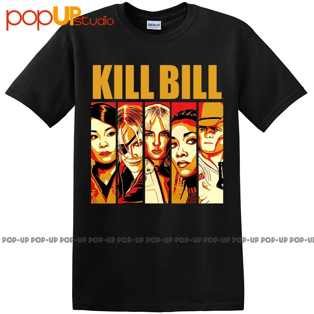 Kill Bill Vol 1 Movie Character Panel Drawings Lucy Lui Men's T Shirt