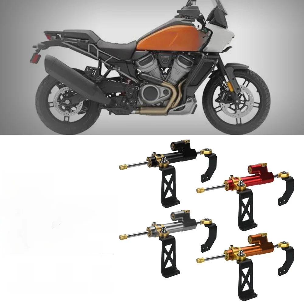 2021-2024 Voor Pan America 1250 Speciale RA1250 Speciale RA 1250 S 2023 2022 Motorfiets Steering Stabiliseren Demper Bracket mount Kits - afbeelding 2