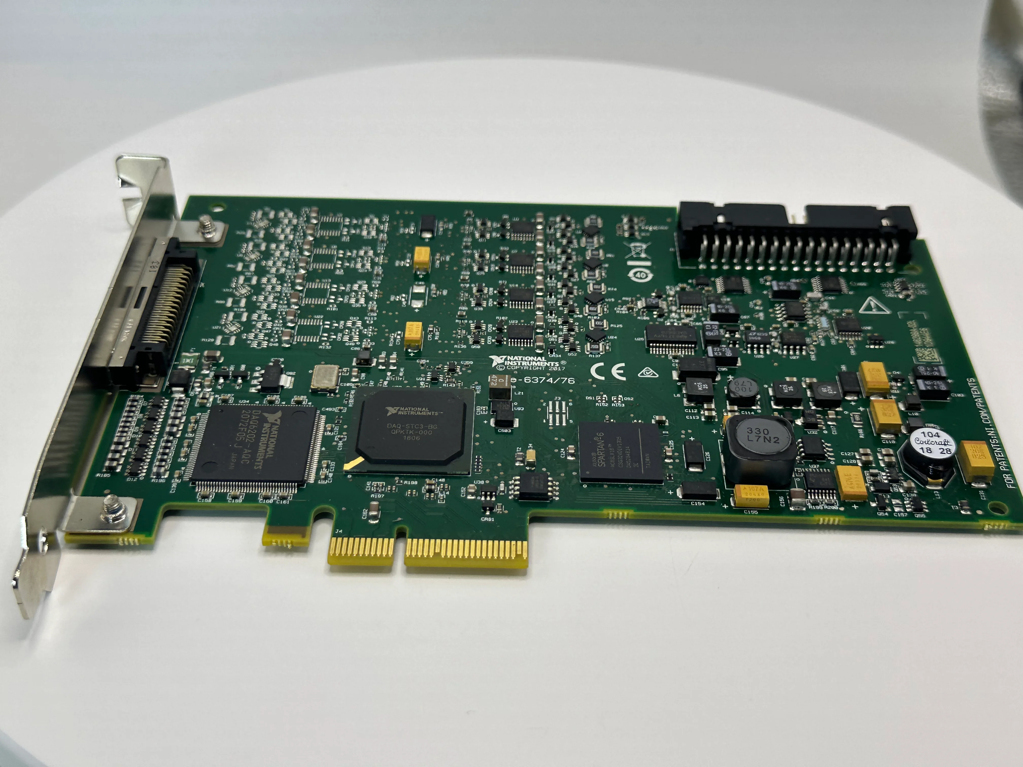 National Instruments PCIe-6374 X Series Multifunction DAQ Measurement Card