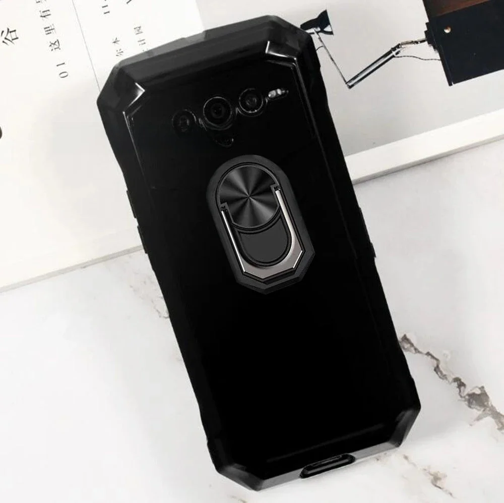 Dla DOOGEE V Max Plus wytrzymały 6.58 "DOOGEEVMaxPlus VMax uchwyt pierścieniowy tylny uchwyt etui na telefon telefon TPU miękka pokrywa silikonowa — zdjęcie 2