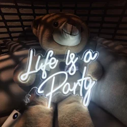 Lifetime Companion Neon Sign Personalized LED Birthday Wedding Club Bar Room Home Birthday Gift Party Personalized Wall Decorati