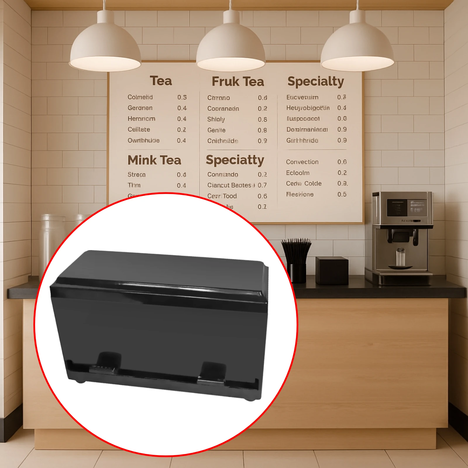 Cutlery Organizer Easy to Clean Lightweight Bar Straw Dispenser Gadgets Versatile Dustproof Home