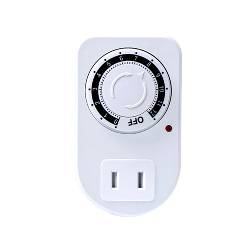 Intelligent timing socket electric vehicle charging timer lamp water pump automatic power-off countdown switch controller