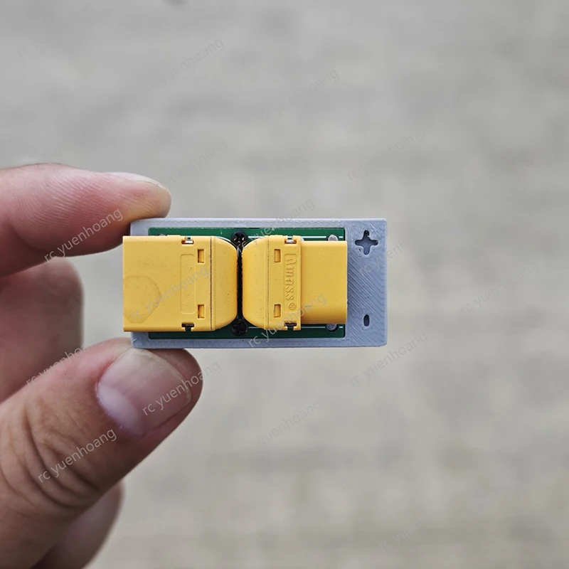 1PCS XT60 Voltage Telemetry Connector Voltage Sense Plug for RC Car LiPo Battery Voltage Return Connection Adapter