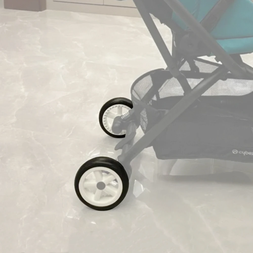 Buggy Tire Compatible Cybex Eezy S /Twist Buggy Rear Wheel Tubeless PU Tyre Cover Durable Direct Replacement Baby Accessories