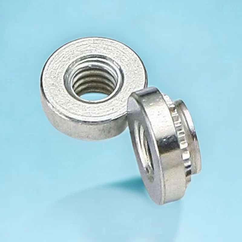 

CLS-M3.5-0/1/2 Sheet Metal Fasteners Self Clinching Crimped Nuts Inserts Press Fit Stainless Steel Panels Server Cabinet Captive