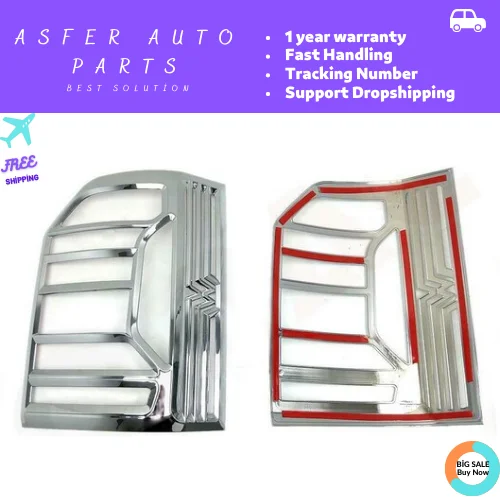 Taillight Frame Chrome Stainless For Vw Transporter T6 2016 After 2 Pcs Right Left Set Car Accessories High Quality From Turkey