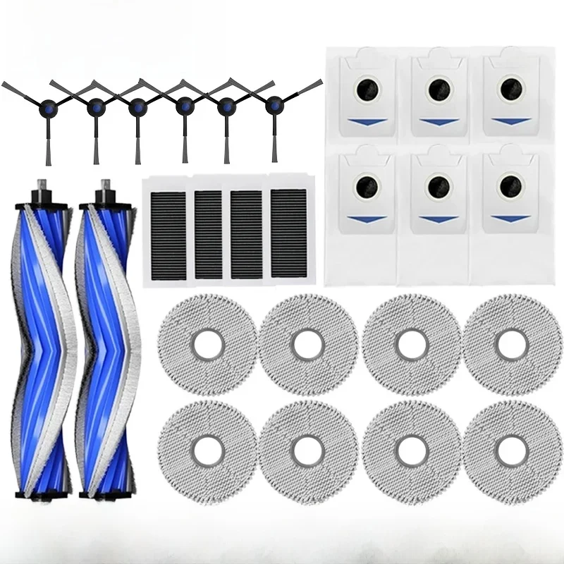 Ecovacs X5 OMNI / X5 PRO OMNI Robot aspirateur pièces de rechange sac à poussière brosse latérale principale filtre vadrouille accessoires