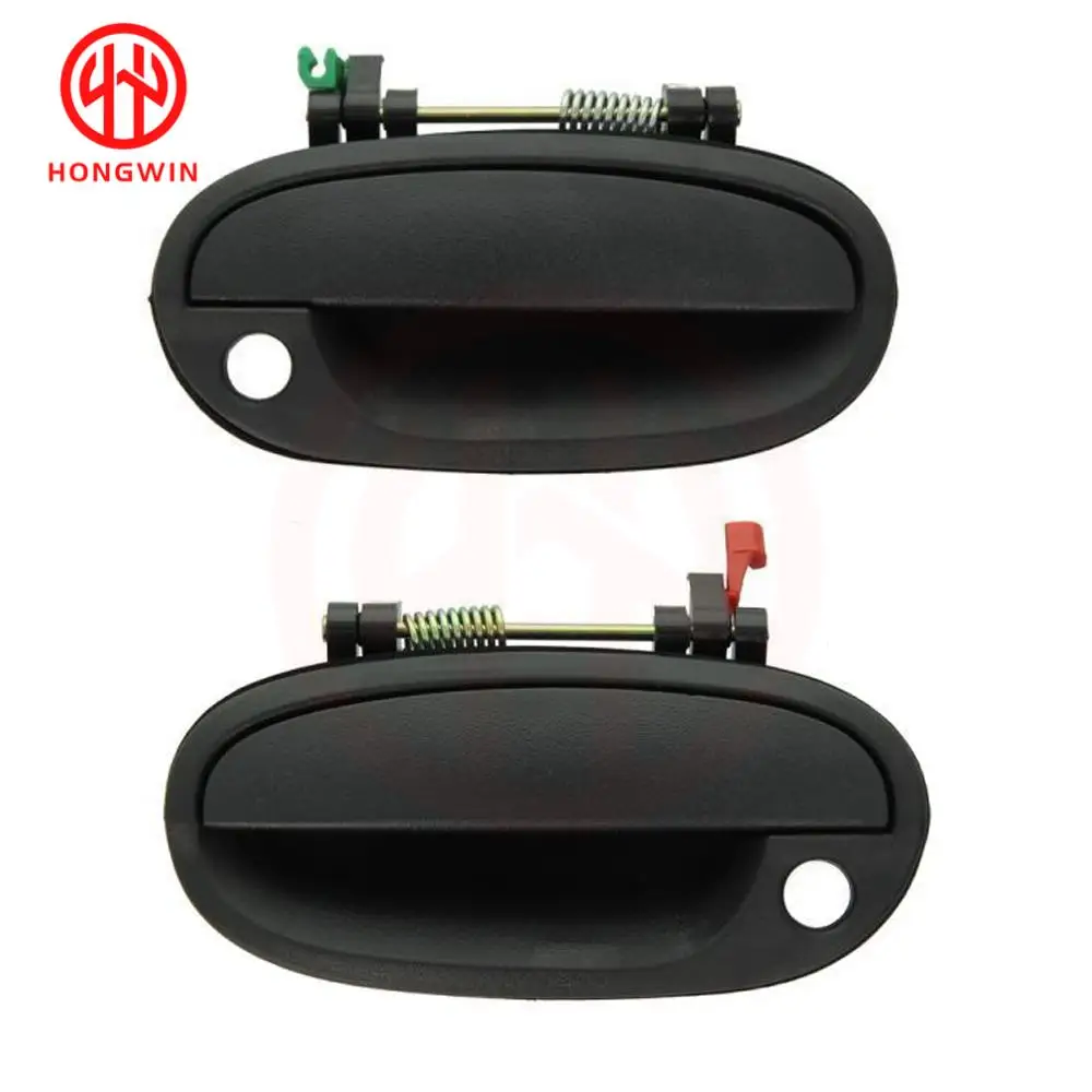 2PCS Pair Front Rear Outside Exterior Door Handles 96601472 96601473 96601474 96601475 For Chevrolet Spark Daewoo Matiz 2006-09 view 2