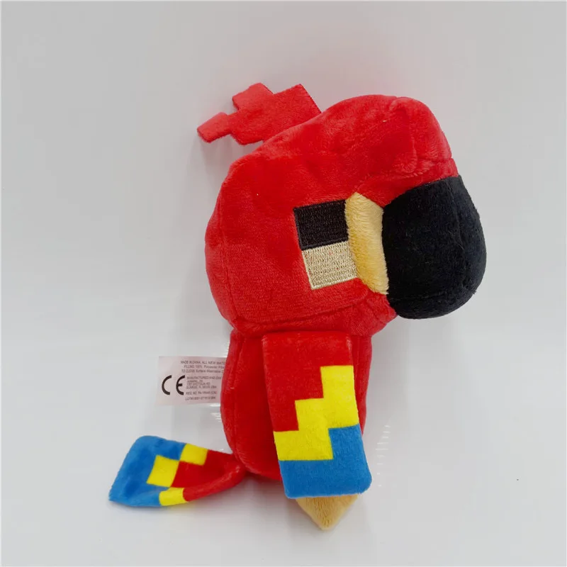 16 سنتيمتر الببغاء أفخم محشوة اللعب لعبة الببغاء ألعاب من نسيج مخملي دمية Brinquedos للأطفال أطفال الهدايا