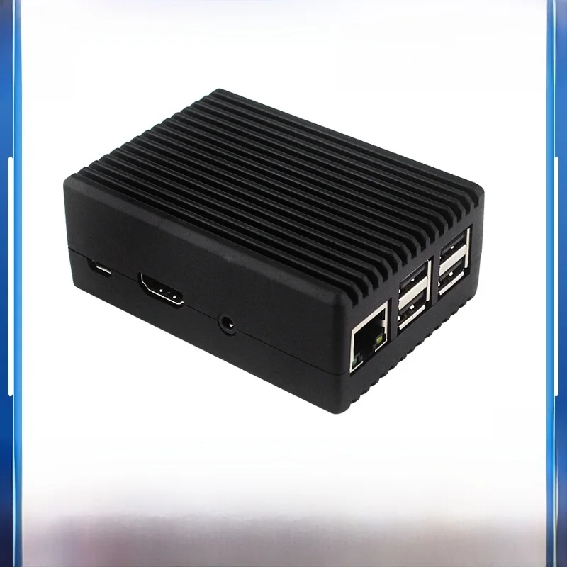 Obudowa aluminiowa Raspberry Pi 3 z pasywnym chłodzeniem i metalową osłoną z radiatorem termicznym dla Raspberry Pi 3 Model B+ 3B — zdjęcie 2