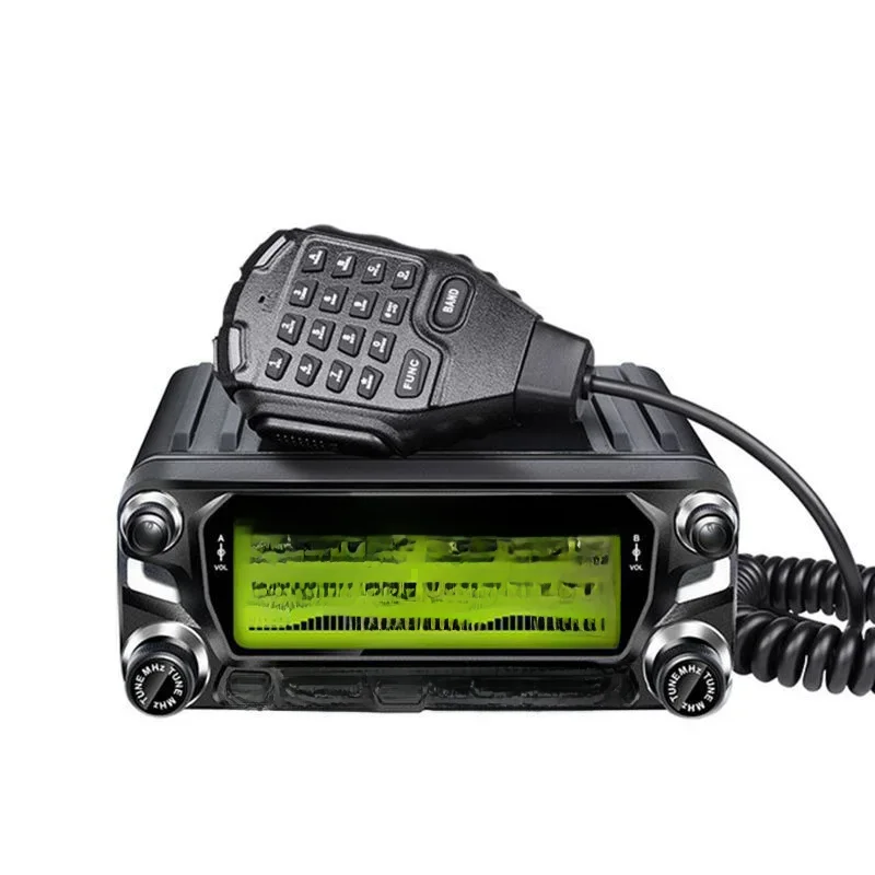 Radio komunikacyjne samochodowe Zastone D9000, 50W, UHF/VHF 136-174/400-520MHz, radiotelefon dwukierunkowy, transceiver krótkofalowy. — zdjęcie 2