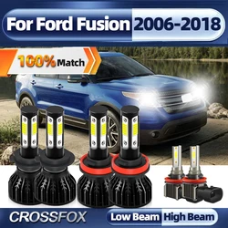H7 H11 Canbus Led Headlight 60000LM Lamp 360W 6000K Auto Fog Lamp 12V For Ford Fusion 2006-2012 2013 2014 2015 2016 2017 2018