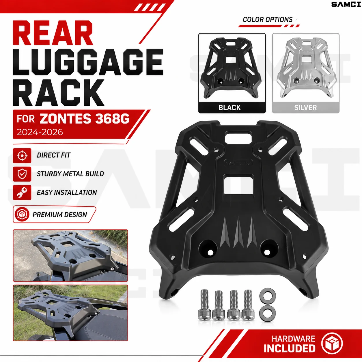 motorcycle-rear-luggage-bracket-for-zontes-368g-2024-2025-2026-aluminum-alloy-tail-box-cargo-rack-seat-backrest-accessories