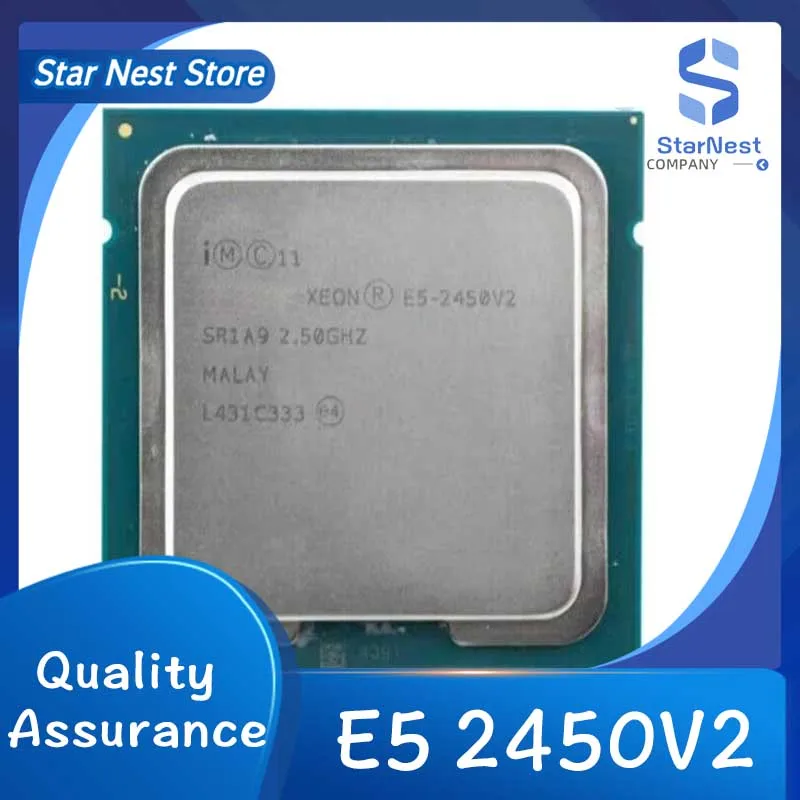 Xeon E5 2450V2 2450 V2 2.5GHz 8-Core LGA 1356 cpu processor