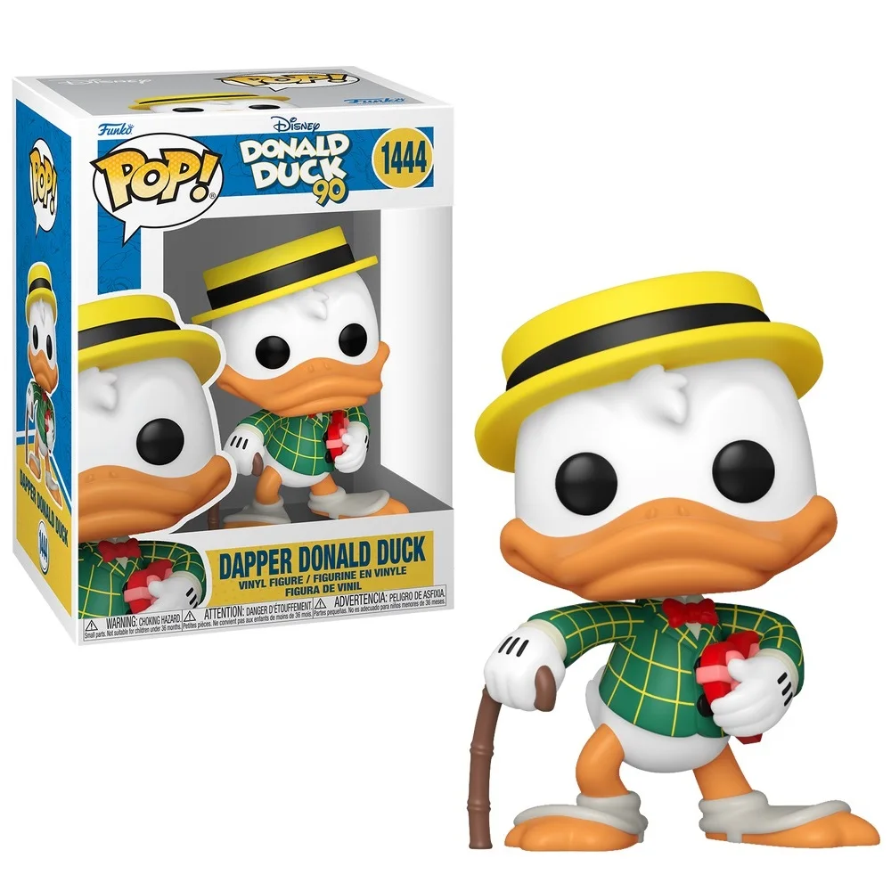 FUNKO POP! DISNEY: 90th anniversary DONALD Duck-elegant DONALD Duck, 75724, 1444, original, toys, boys, girls, gifts, collector, figures, dolls, shop, with box, new, male, female, official license