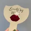 Personalised Branded Handheld Mirror Lashes and Brows By Face Social Media Aesthetics Props Salon Décor Beauty Technician Mirror