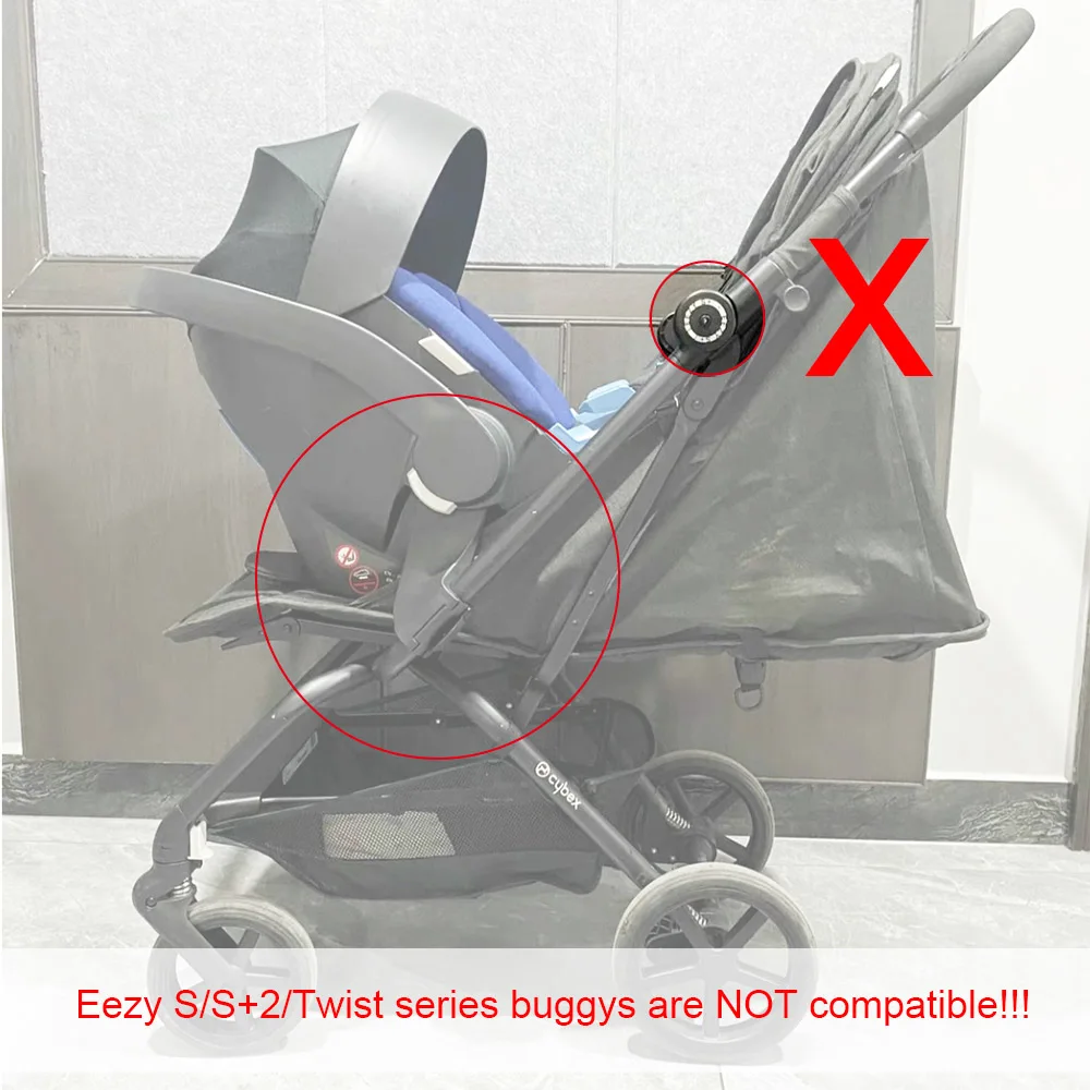 Stroller Adapter For Cybex Beezy Buggy (NOT Eezy!!!) And Aton Cloud Q/Z Maxi-Cosi Carseat Converter Baby Replace Acccessories