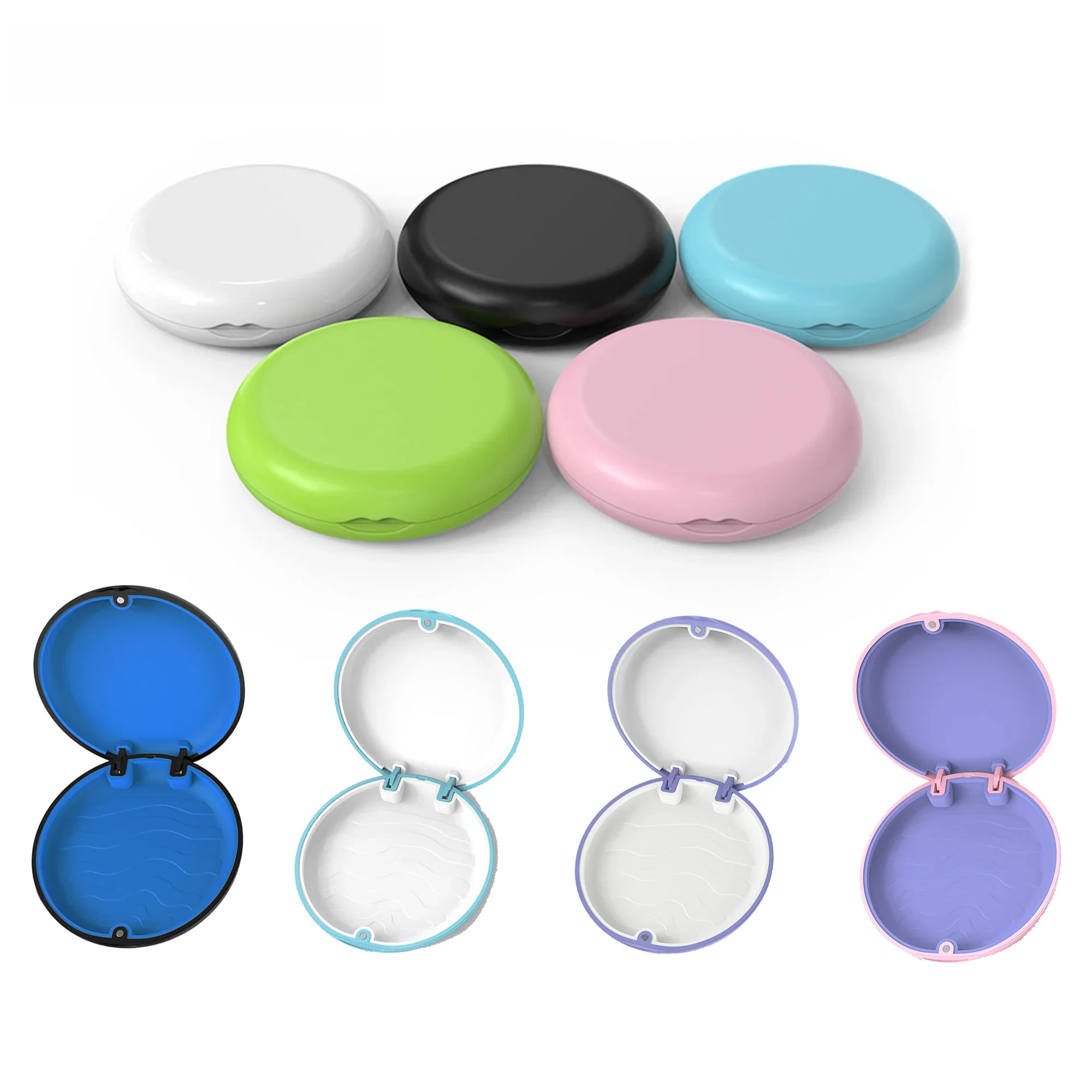 Étui orthodontique pour bretelles, boîte de retenue dentaire, boîte magnétique Portable pour fausses dents, conteneur de protection buccale pour voyage des dents, 1 pièce