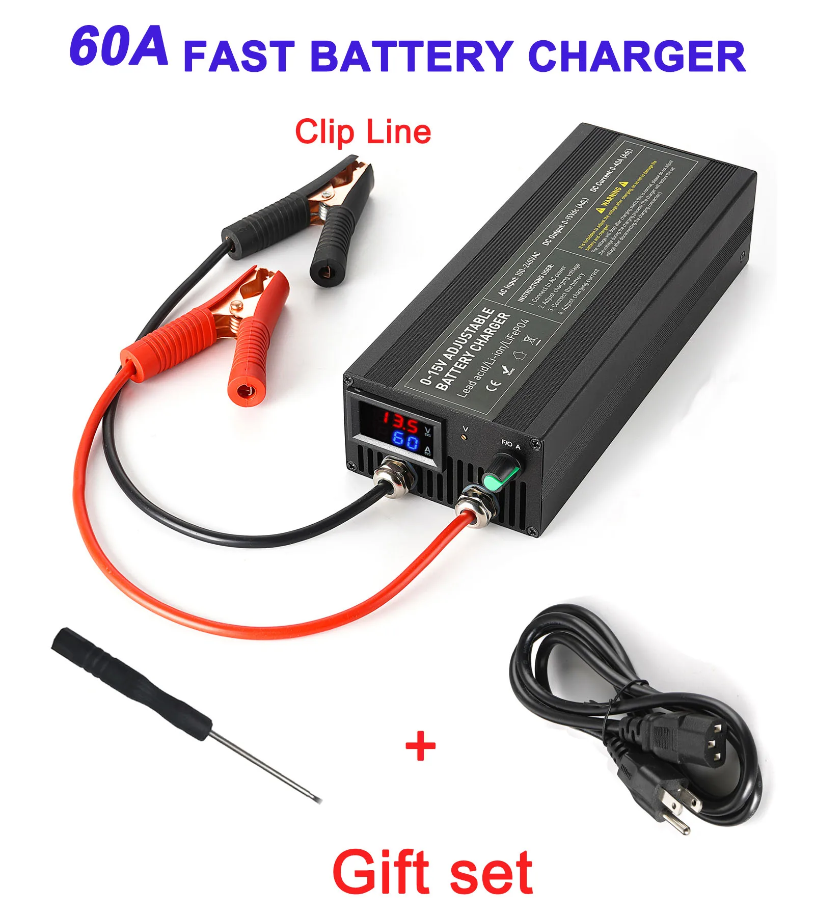 Rechargable High Speed Lifepo4 Charger Cargador Carga Rápida Solar Charger 100W 120W 480W 900W 1500W 초고속 충전기 Ultra Fast Charger