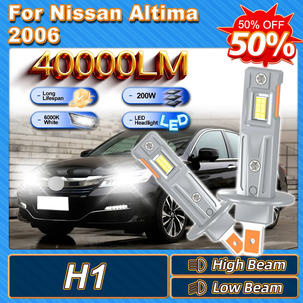 

H1 Easy To Install LED Headlight For Nissan Altima 2006