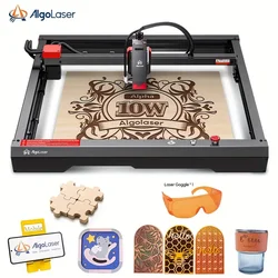 Algolaser Alpha 10W Laser Engraver Laser Cutter 20000mm/min DIY Gifts Handmade Business Tools For DIY Wood Metal Acrylic Leather