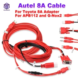 Autel 8A AKL Cable for Toyota/Lexus/Scion 8A Blade Key All Keys Lost  Work with IM508 IM608 APB112 G-Box2 Car Diagnostic Cable