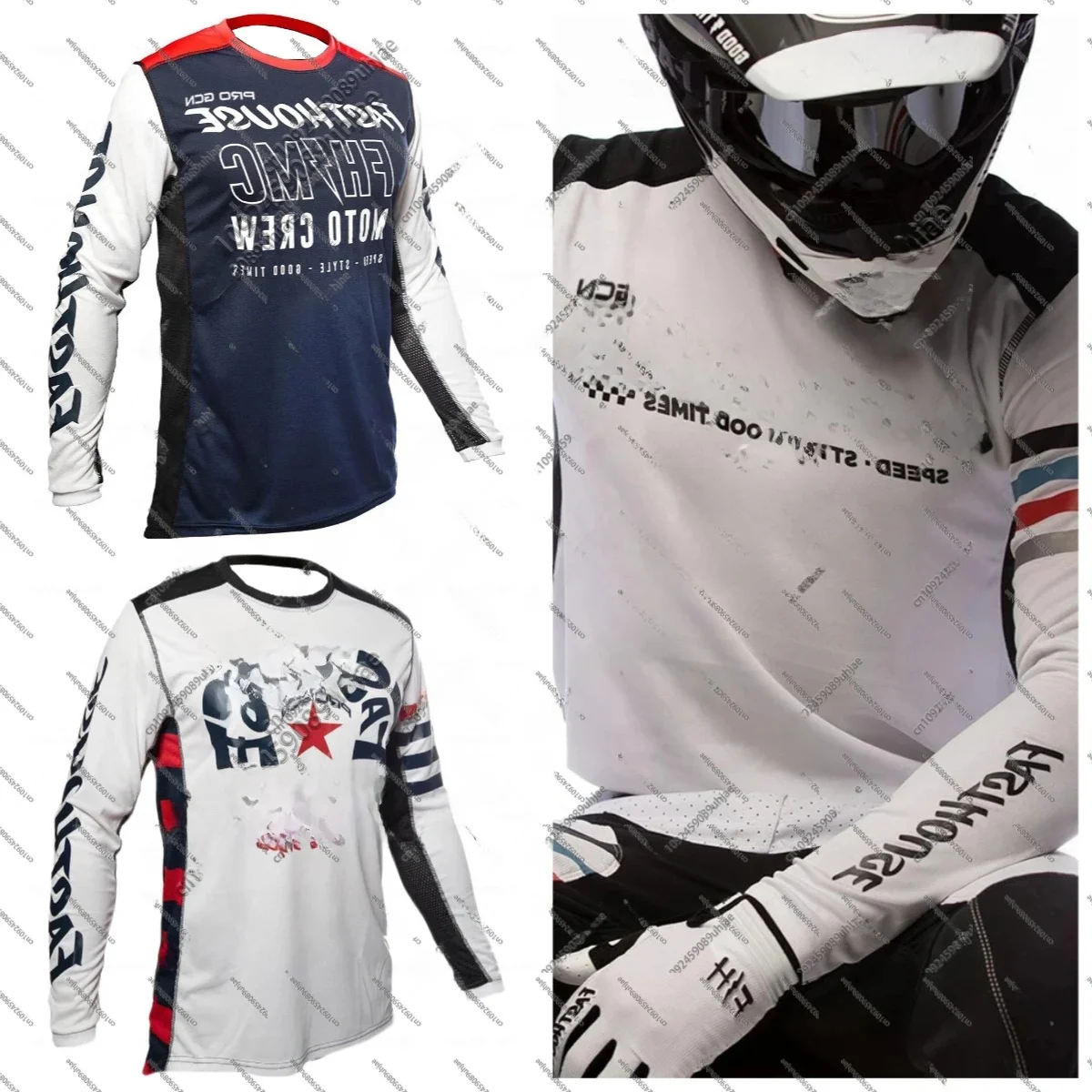 AliExpress NONE Motorcycle Jersey Sleeves Riding Endurance Race M T B Shirt Downhill T-Shirt Camiseta Motocross Mx Mountain MTB Bike Clothing