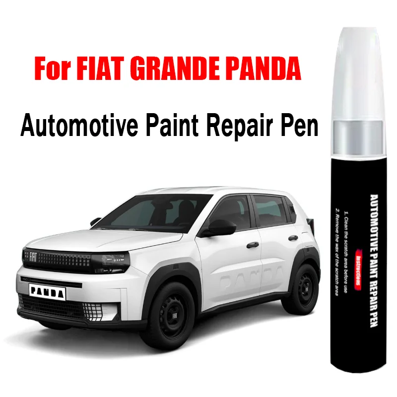 Automotive Paint Repair Pen for Fiat Grande Panda Touch-Up Pen Paint Scratch Remover Car Paint Care Accessories