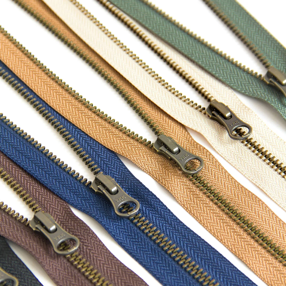 1 قطعة YKK 5 # المعادن المفتوحة نهاية البرونزية سستة فصل عن السترات معطف الملابس الملابس