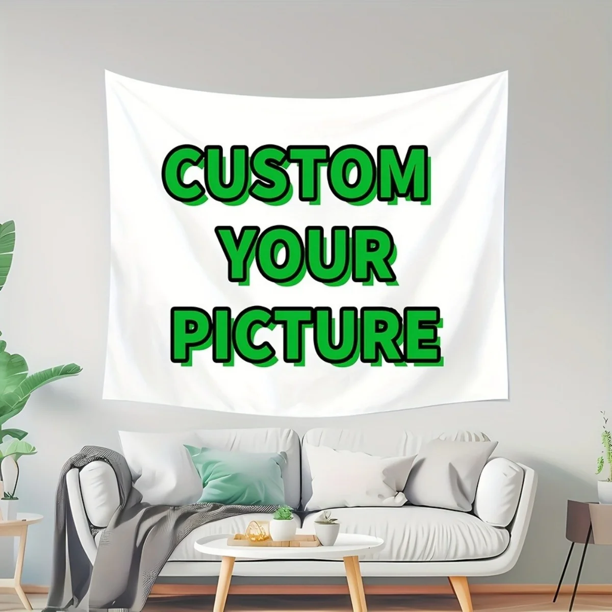 Personalized Custom Tapestry—Available in a Variety of Customizable Sizes, It Is the Perfect Choice for Home Décor and a Unique