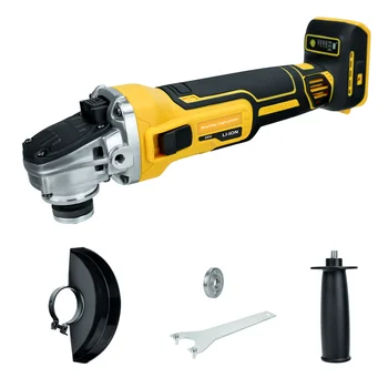 Dewalt 20V 배터리용 무선 앵글 연마기, 브러시리스 전기 연마기, 4 가변 속도 금속 연마기, 4.9 인치 휠용, 6600RPM