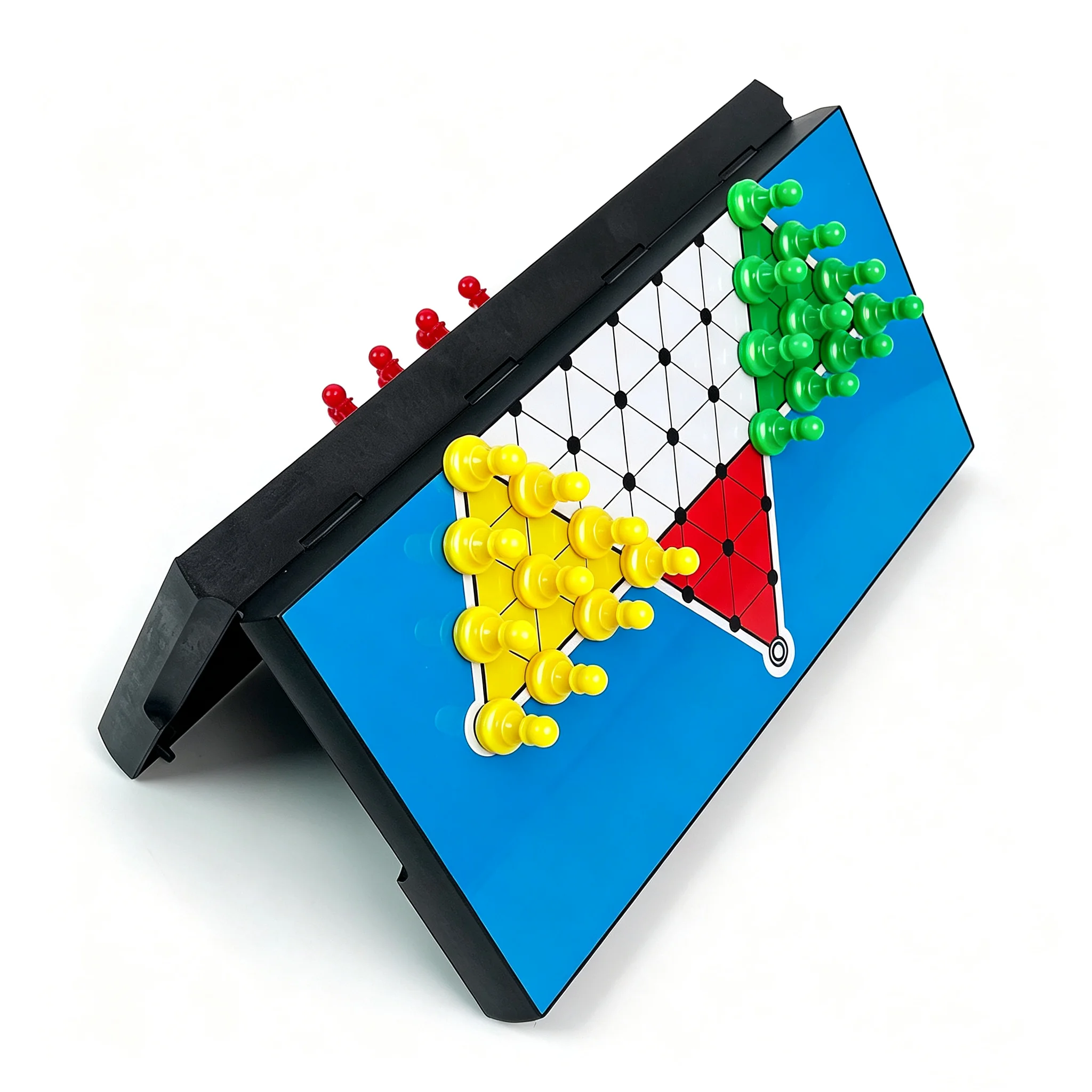 31x31cm Folding Magnetic Chinese Checkers Set Board Game Educational Puzzle Toy Gift for Kids Adults