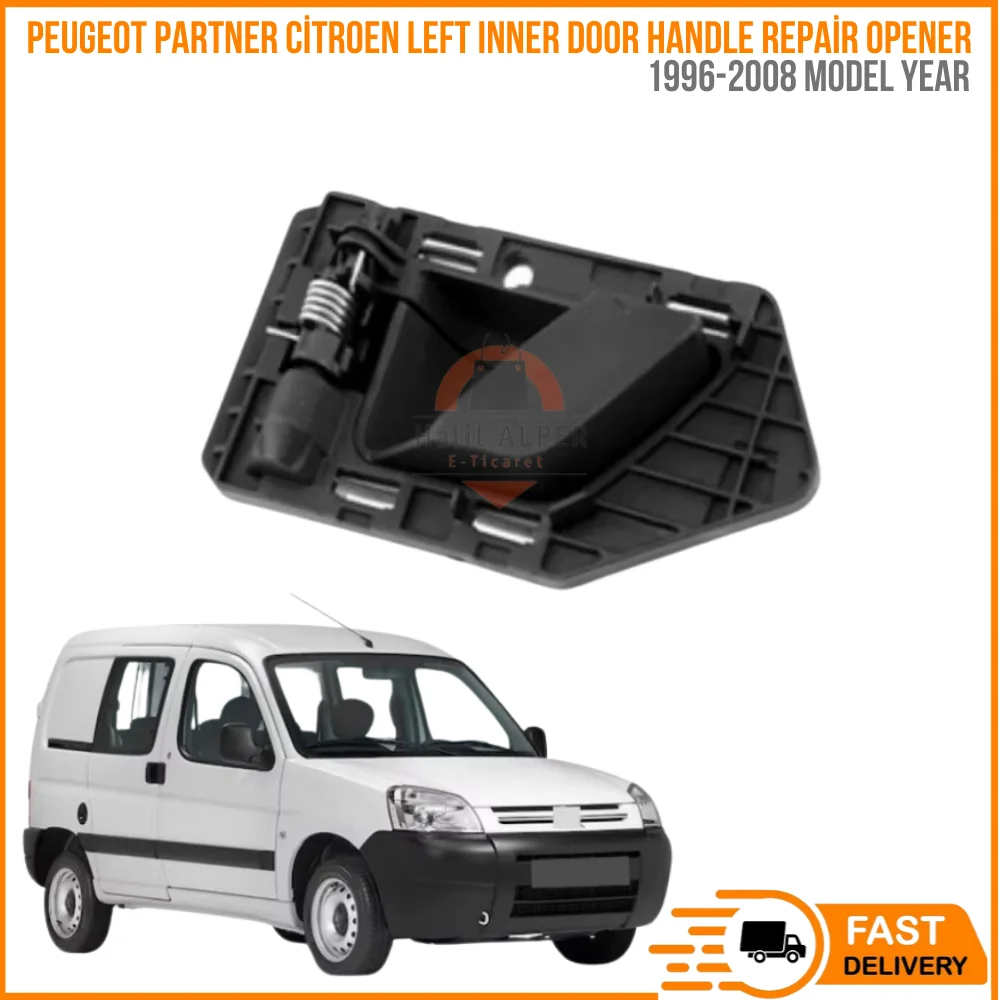 

For Peugeot Partner Citroen 1996-2008 Left Inner Door Handle Repair Opener High Quality OE 9143.94