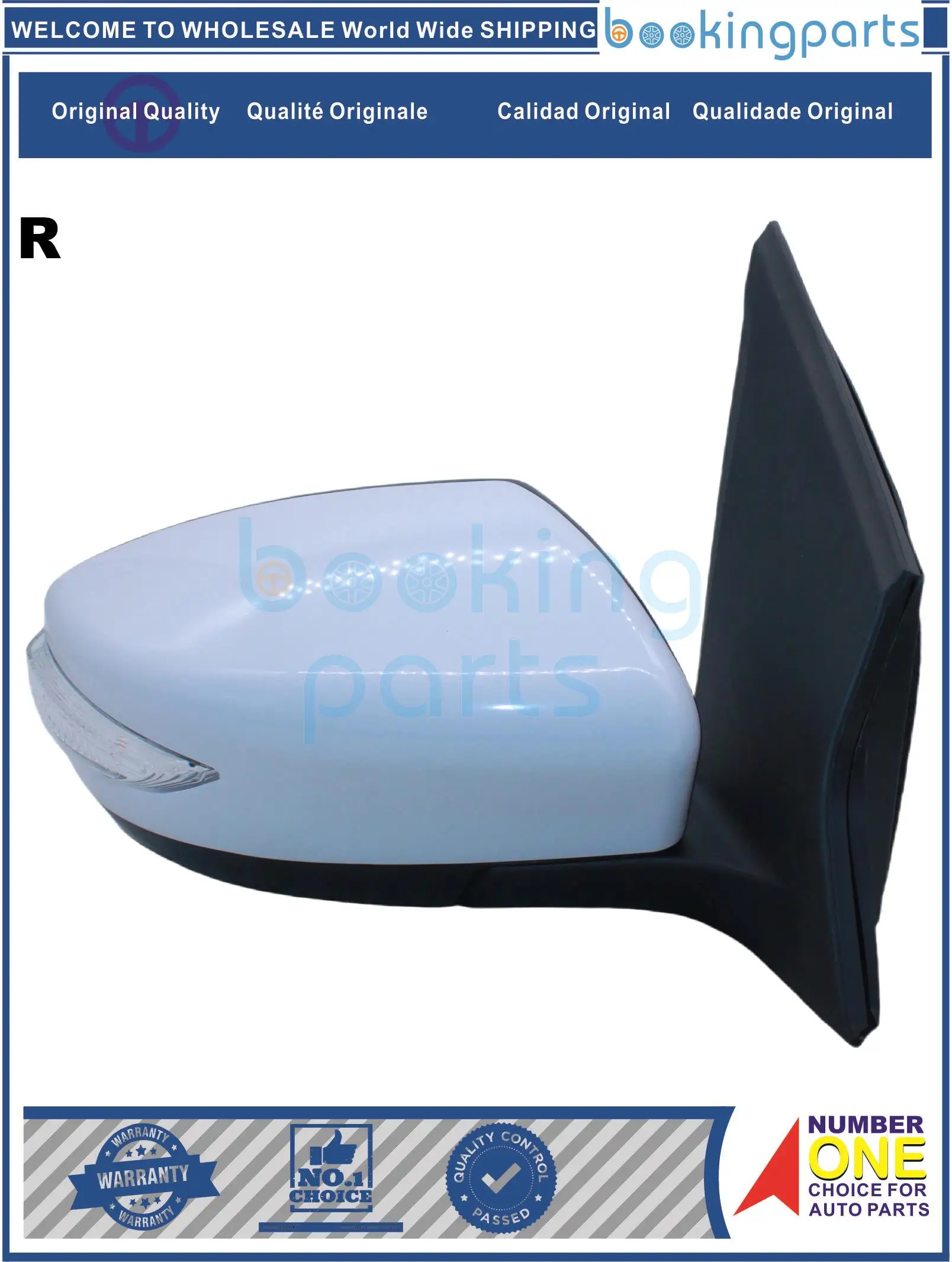 Car Mirror Right For NISSAN TIIDA C13 HR16DE 2015-2017