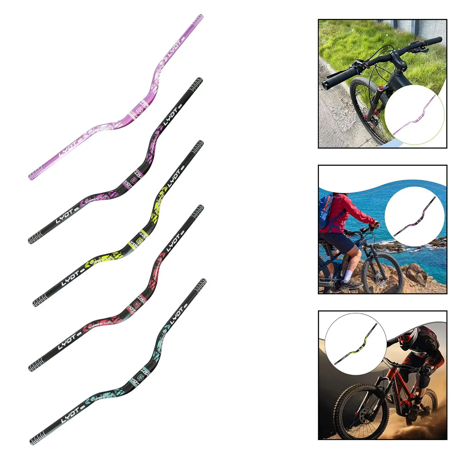 

Aluminum Alloy Bike Handlebar High Performance Bikes Replace Part 31.8mm Clamp Road Bike Component Speed Handlebar Accessory