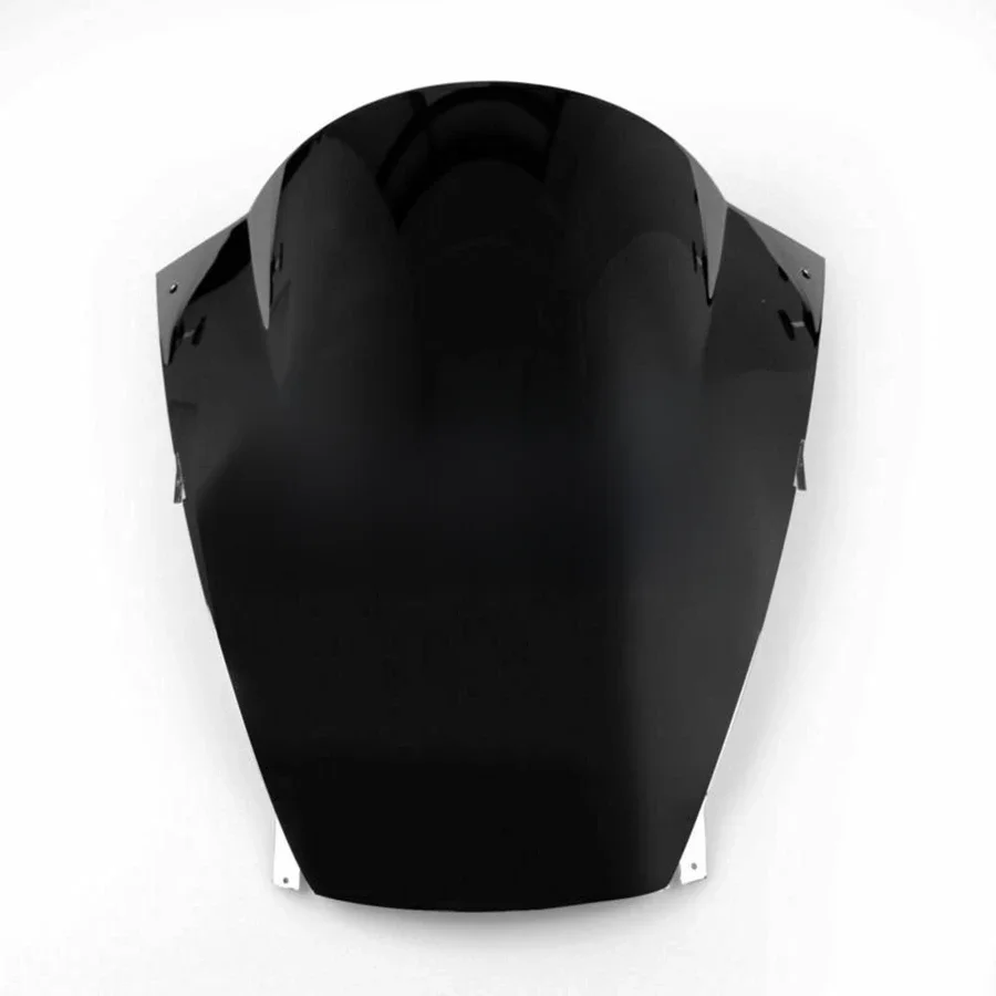 Pare-Brise de Moto Noir à Double Bulle, Accessoire pour Kawasaki Ninja ZX12R 2002 2003 2004 2005 ZX 12R ZZR 1200 ZZR1200
