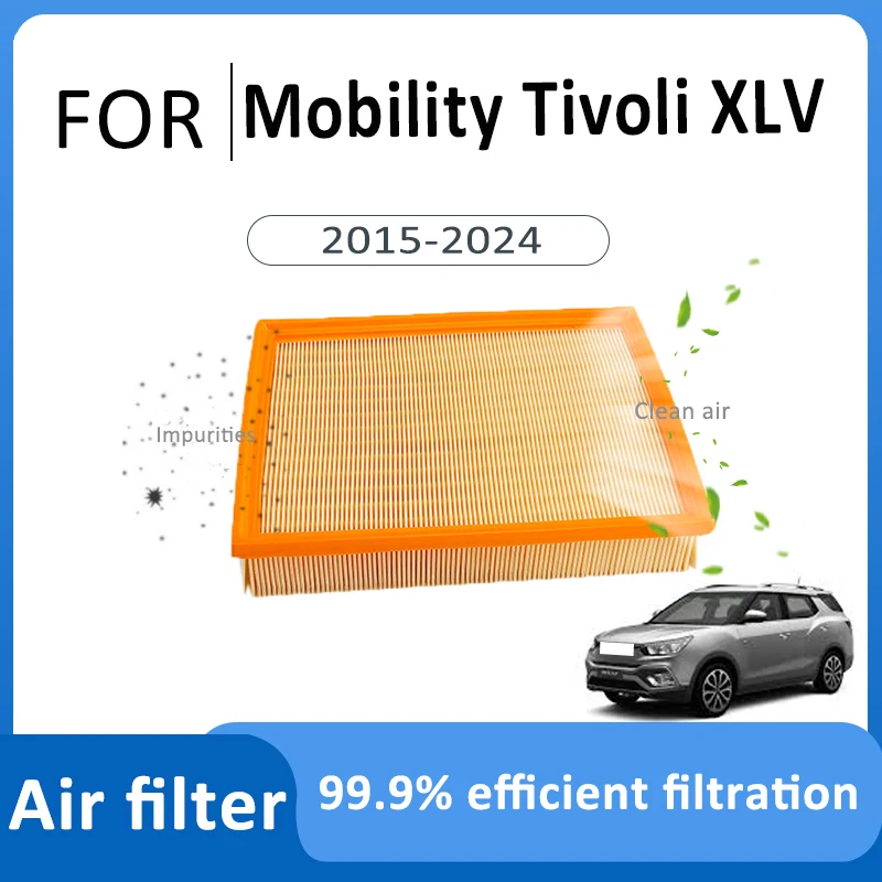 For KG Mobility Tivoli SsangYong Tivoli XLV 2015~2024 23190-21003 Air Filter Car High Flow Filter Car Engine Filter Accessoies