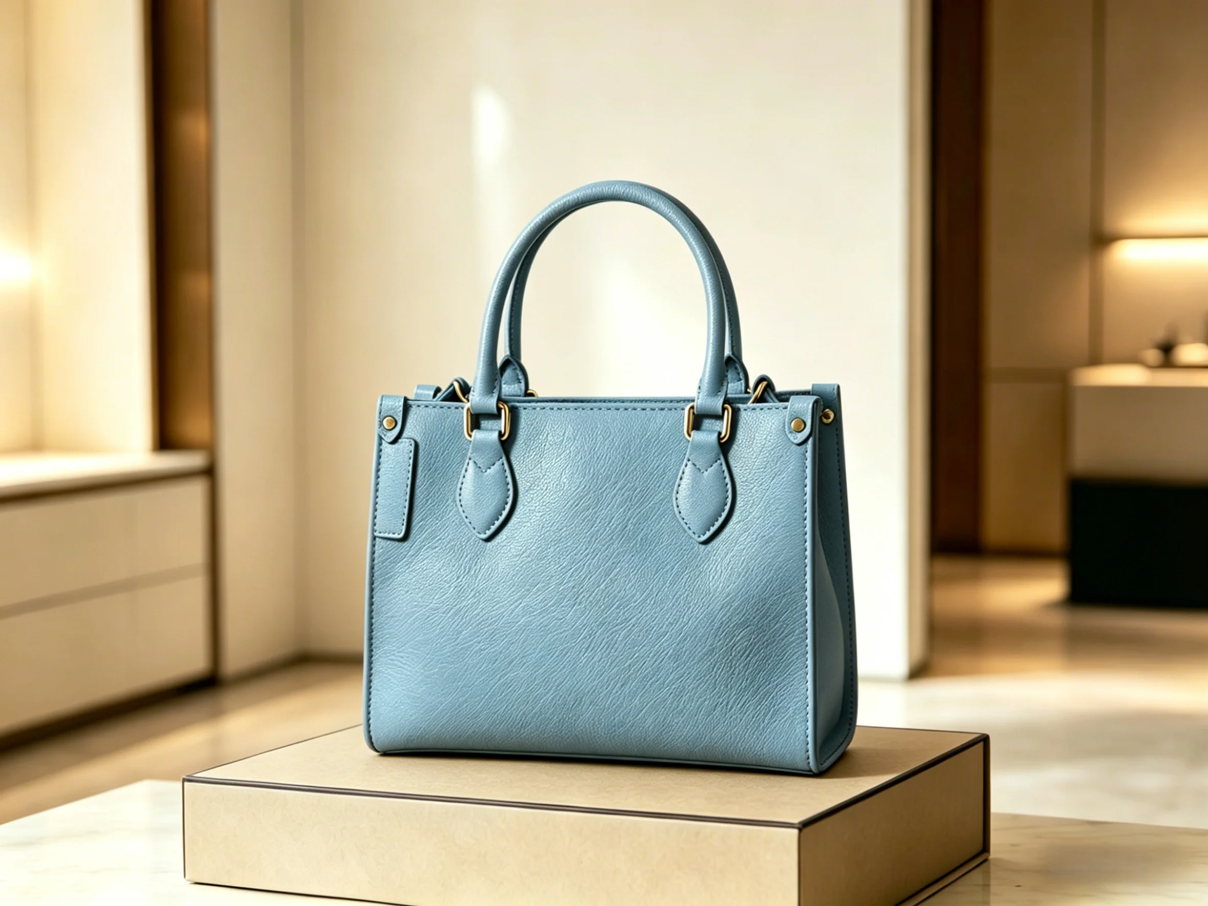 

2026 New Women's Structured Handbag Luxury Commute Crossbody Shoulder Bag 25X19cm ZX8722