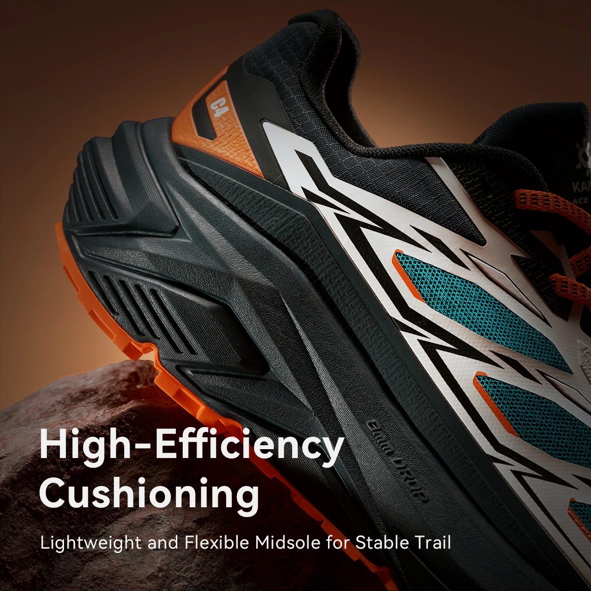 KAILAS C4 Vibram Hiking Mountain Shoes For Men Comfortable Breathable Waterproof Sneakers Lightweight Shoes KS2513114