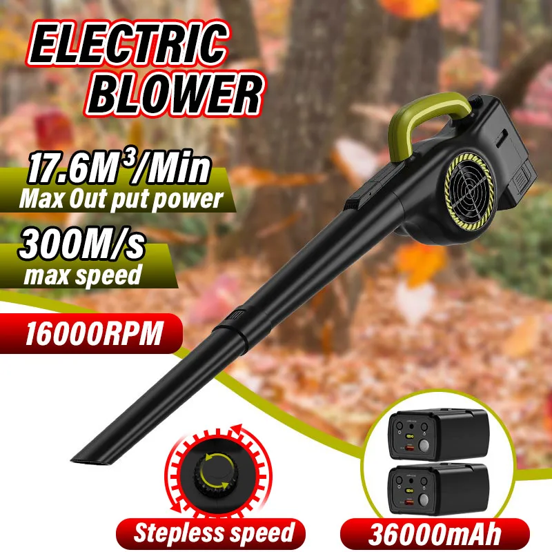 

Garden Cordless Blower Vacuum Clean Air Blower for Dust Blowing Dust Computer Collector Hand Operat Power Tool