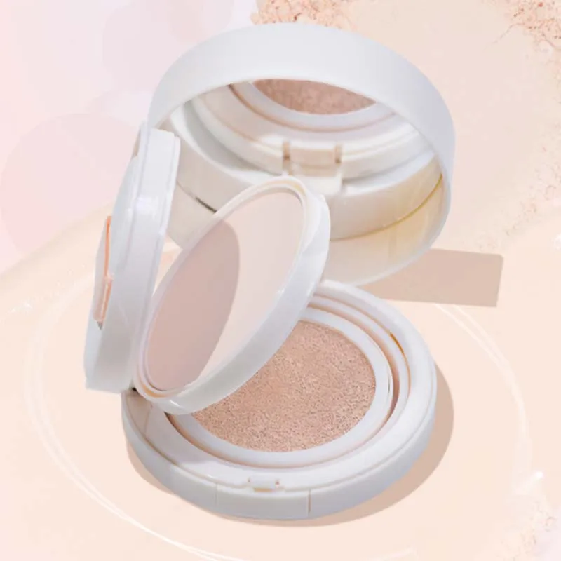 New Double-layer Air Cushion Powder Bb Cream Two In One Concealer Set Skin Brightening Moisturizing Oil Control Base Makeup