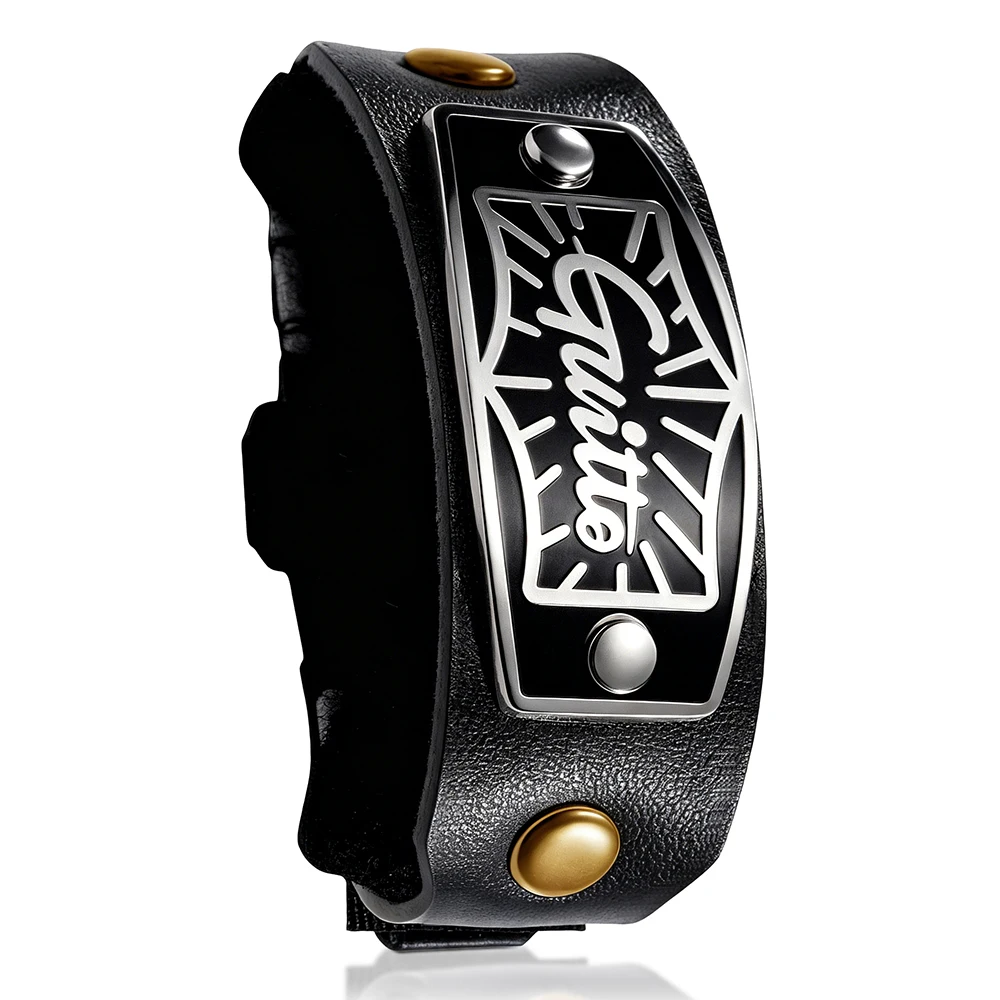 JOYO GUITTO GGF‑03 Guitar String Mute Dampener Fast Switching Between Open & Muted for 4-8 String Guitar Bass