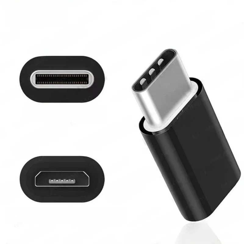 Connecteur universel USB 3.1 type-c vers Micro USB mâle vers femelle, convertisseur Mini adaptateur de données USB-C Portable, dispositif de Type C Android