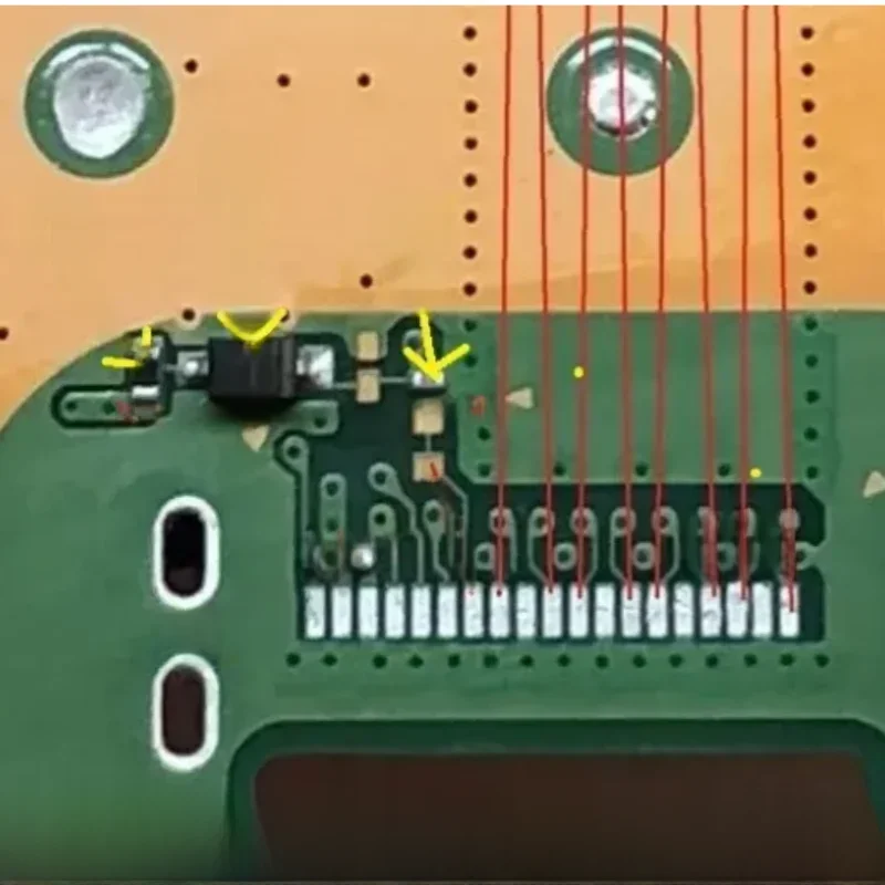 5-50 ensembles pour PlayStation 5 PS5 connecteur de Port HDMI proche C1(A6) Diode 27K résistance 100PF 100NF capuchons de condensateur composants pièces
