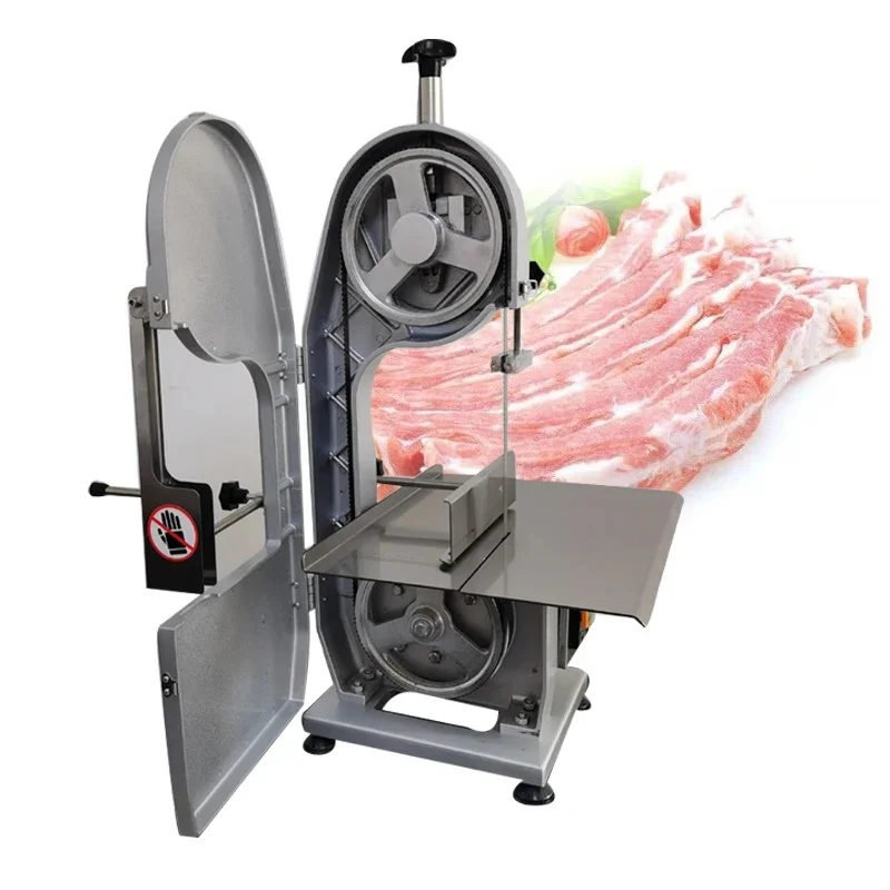 110V 220V Bone Saw Machine For Spareribs Pig Feet Frozen Fish Bones Cutting Machine