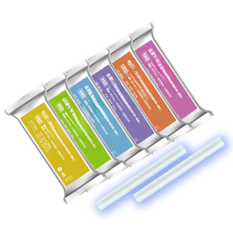 Barre de recharge de anciers d'aromathérapie pour voiture, noyau de remplacement de parfum PE, sortie d'air, coton solide, accessoires de parfum, citron, µ