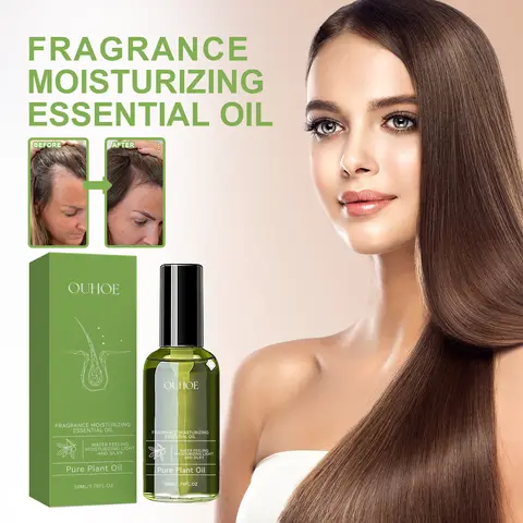 Ouhoe 100ml जिनसेंग हेयर ग्रोथ स्प्रे, रूखे घुंघराले बालों की मरम्मत, एवोकाडो मॉइस्चराइज़ हेयर मास्क, स्कैल्प को पोषण, बालों का झड़ना रोधी मिस्ट 12 best sales बाल उगना - №6